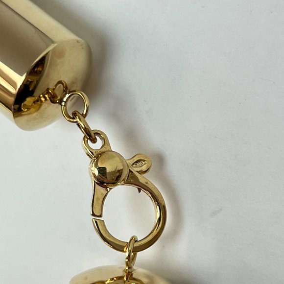 ❤️NEW❤️ 14K ITALIAN GOLD 36 Strands Necklace Oro Mesh Weave Silicone Wrapped - Picture 6 of 11